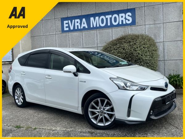 Toyota Prius MPV, Petrol Hybrid, 2019, White