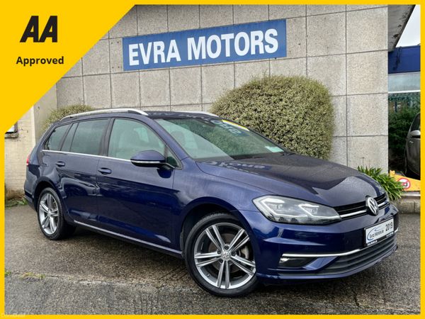 Volkswagen Golf Estate, Diesel, 2019, Blue