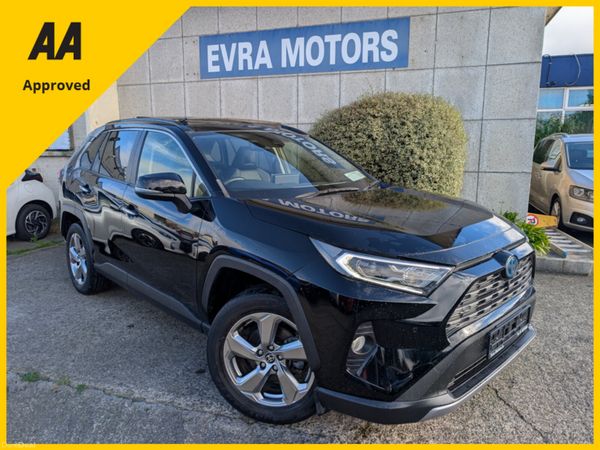 Toyota RAV4 SUV, Petrol Hybrid, 2021, Black