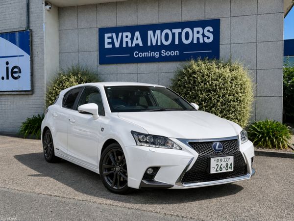 Lexus CT Hatchback, Petrol Hybrid, 2016, White
