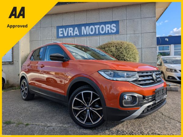 Volkswagen T-Cross Saloon, Petrol, 2021, Orange