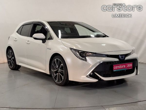 Toyota Corolla Hatchback, Petrol Hybrid, 2020, White