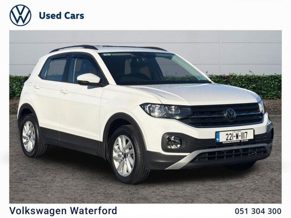 Volkswagen T-Cross Estate, Petrol, 2022, White