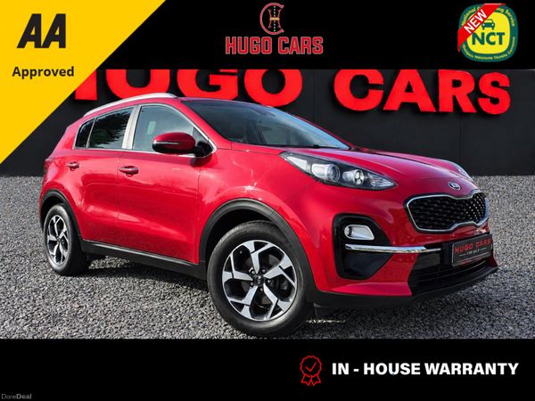 Kia Sportage SUV, Diesel, 2019, Red