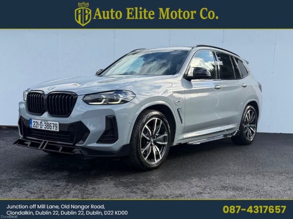 BMW X3 SUV, Petrol Plug-in Hybrid, 2022, Grey