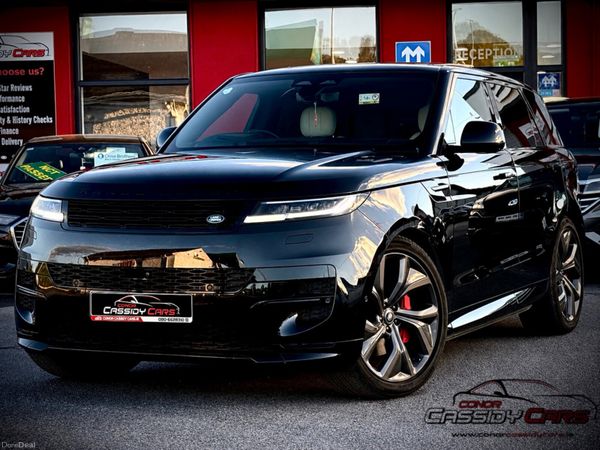 Land Rover Range Rover Sport Estate, Petrol Hybrid, 2025, Black