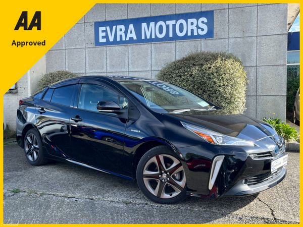 Toyota Prius Saloon, Petrol Hybrid, 2020, Black