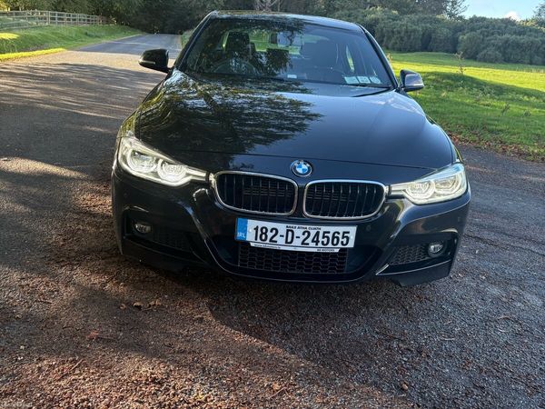 BMW 3-Series Saloon, Petrol Plug-in Hybrid, 2018, Black