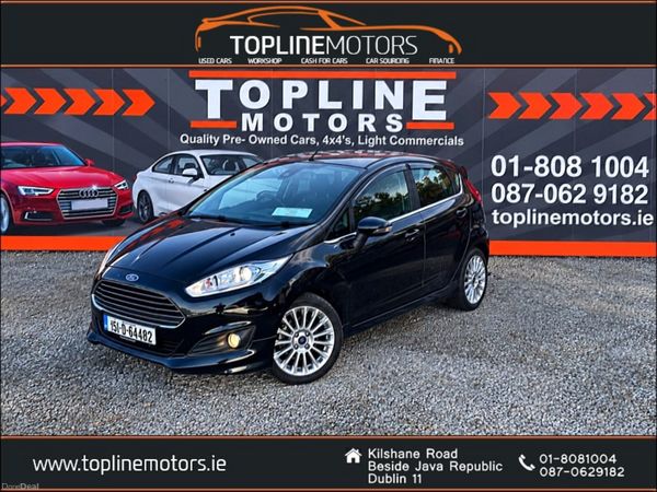 Ford Fiesta Hatchback, Petrol, 2015, Black