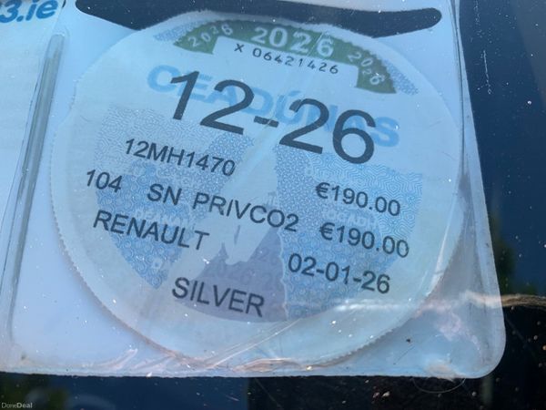 Renault Megane Hatchback, Diesel, 2012, Silver