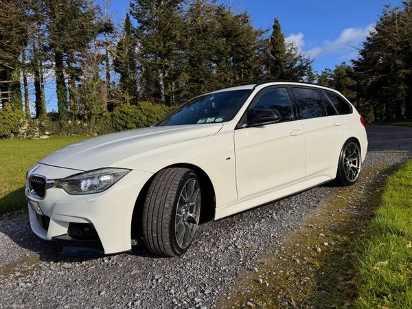 BMW 3-Series Estate, Diesel, 2014, White