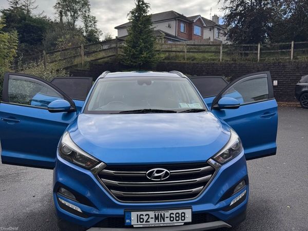 Hyundai Tucson SUV, Diesel, 2016, Blue