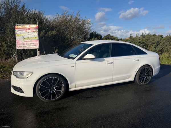 Audi A6 Saloon, Diesel, 2013, White