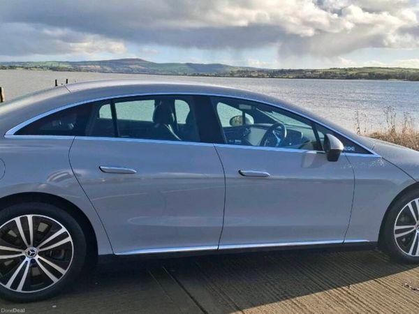 Mercedes-Benz 300 Saloon, Electric, 2024, Grey