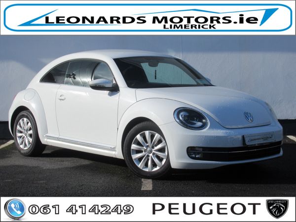 Volkswagen Beetle Hatchback, Petrol, 2014, White
