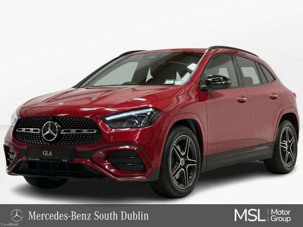 Mercedes-Benz GLA SUV, Petrol Hybrid, 2026, Red