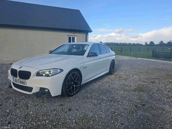 BMW 5-Series Saloon, Diesel, 2016, White