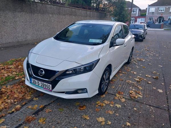 Nissan Leaf Hatchback, Electric, 2020, White