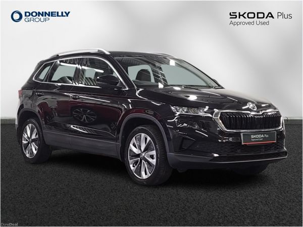 Skoda Karoq Estate, Petrol, 2024, Black