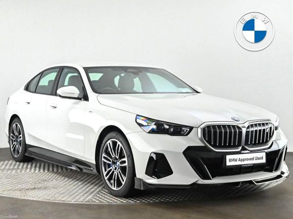 BMW i5 Saloon, Electric, 2024, White