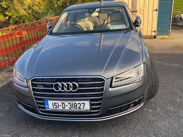 Audi A8 Saloon, Diesel, 2015, Grey