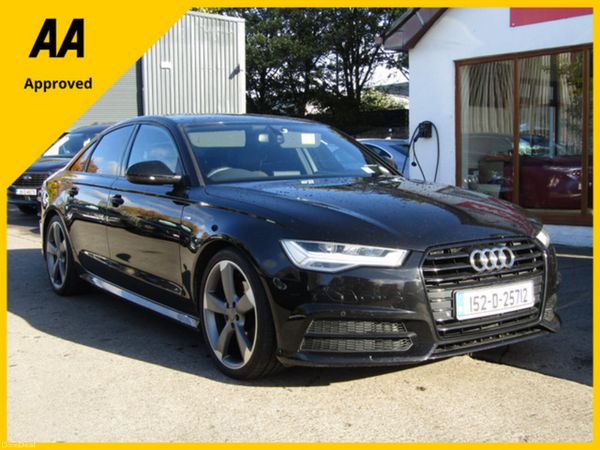Audi A6 Saloon, Diesel, 2015, Black