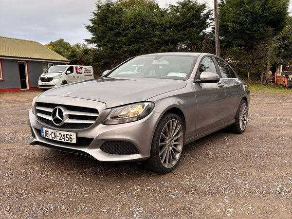 Mercedes-Benz C-Class Saloon, Petrol, 2016, Silver