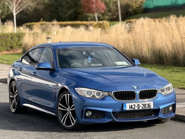 BMW 4-Series Saloon, Diesel, 2014, Blue