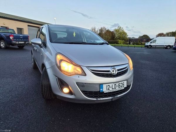 Vauxhall Corsa Hatchback, Petrol, 2012, Silver