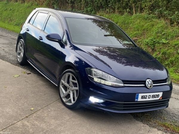 Volkswagen Golf Hatchback, Diesel, 2018, Blue