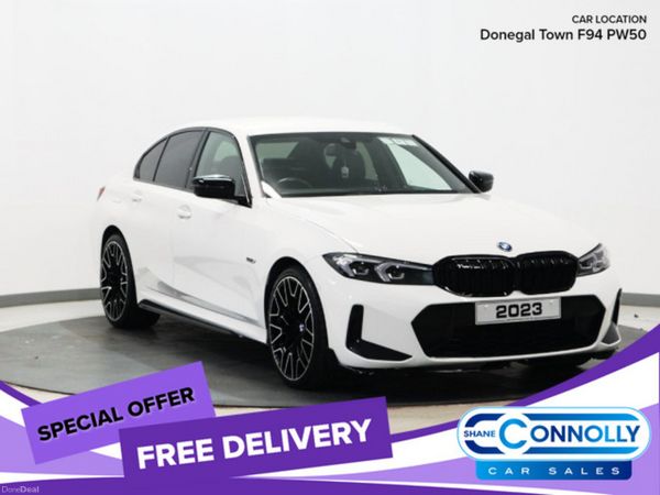 BMW 3-Series Saloon, Petrol Hybrid, 2023, White