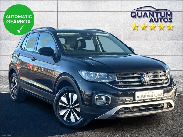 Volkswagen T-Cross Hatchback, Petrol, 2024, Black