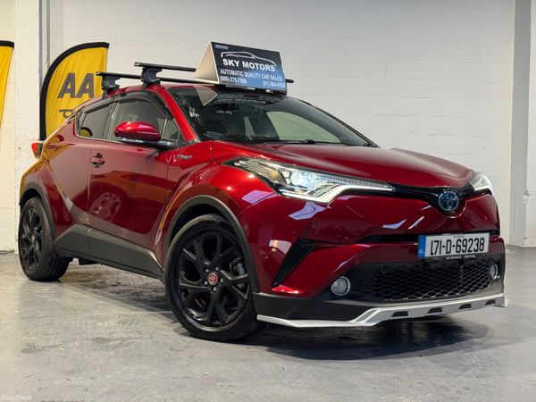Toyota C-HR Hatchback, Petrol Hybrid, 2017, Red