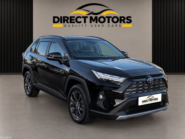 Toyota RAV4 SUV, Petrol Hybrid, 2023, Black