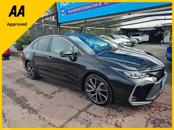 Toyota Corolla Saloon, Petrol Hybrid, 2022, Black