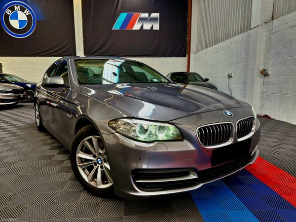 BMW 5-Series Saloon, Diesel, 2014, Grey