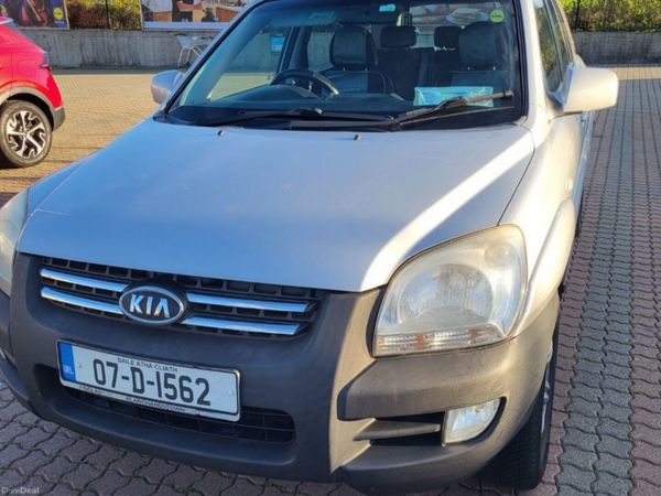 Kia Sportage SUV, Petrol, 2007, Silver