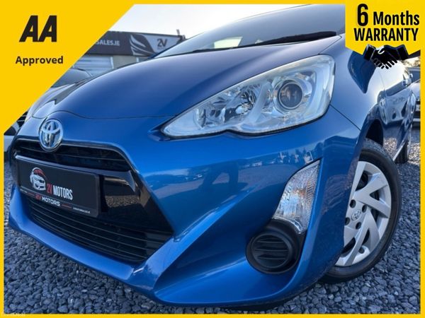 Toyota Aqua Hatchback, Petrol Hybrid, 2015, Blue