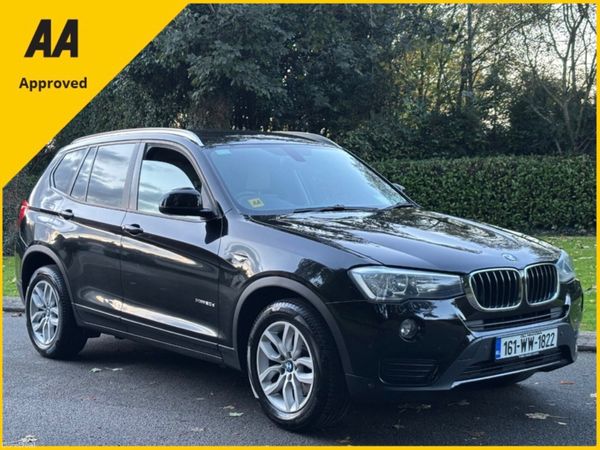 BMW X3 SUV, Diesel, 2016, Black