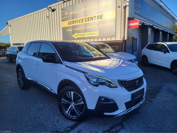 Peugeot 3008 Hatchback, Petrol, 2017, White