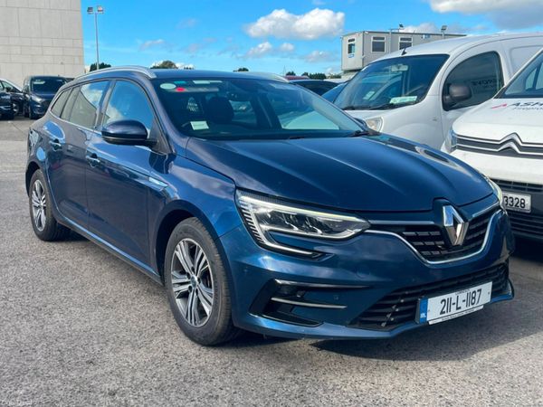 Renault Megane Estate, Petrol Plug-in Hybrid, 2021, Blue