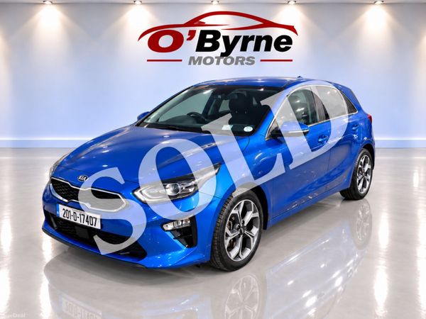 Kia Ceed Hatchback, Petrol, 2020, Blue