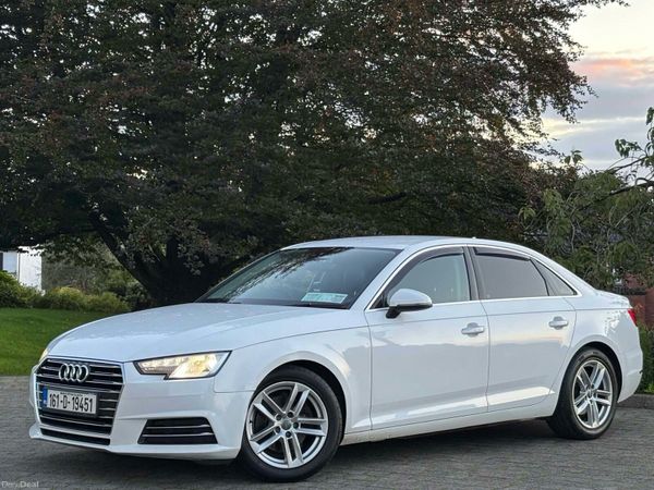 Audi A4 Saloon, Diesel, 2016, White