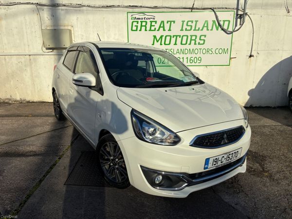 Mitsubishi Mirage Hatchback, Petrol, 2019, White