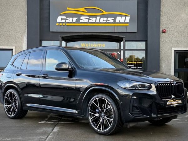 BMW X3 SUV, Petrol Hybrid, 2022, Black