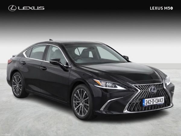 Lexus ES Saloon, Petrol Hybrid, 2024, Black