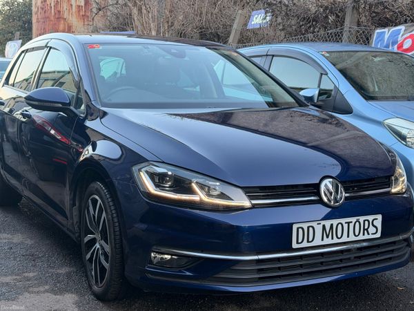 Volkswagen Golf Hatchback, Petrol, 2019, Blue