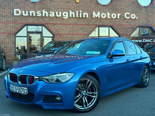 BMW 3-Series Saloon, Petrol Plug-in Hybrid, 2018, Blue