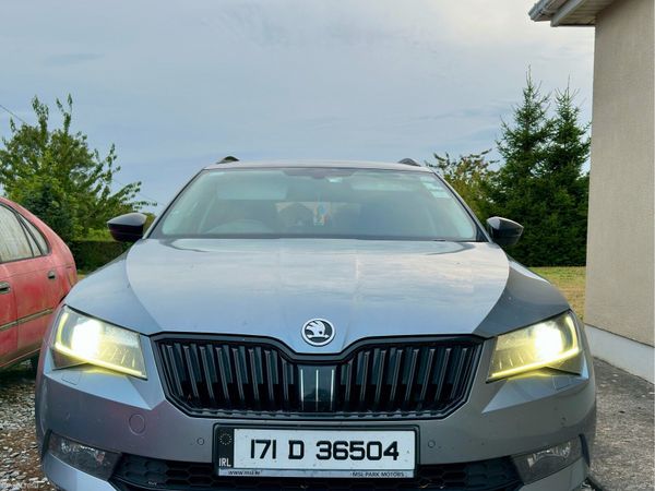 Skoda Superb Estate, Diesel, 2017, Grey