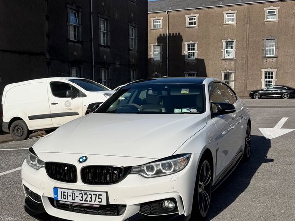 BMW 4-Series Saloon, Diesel, 2016, White